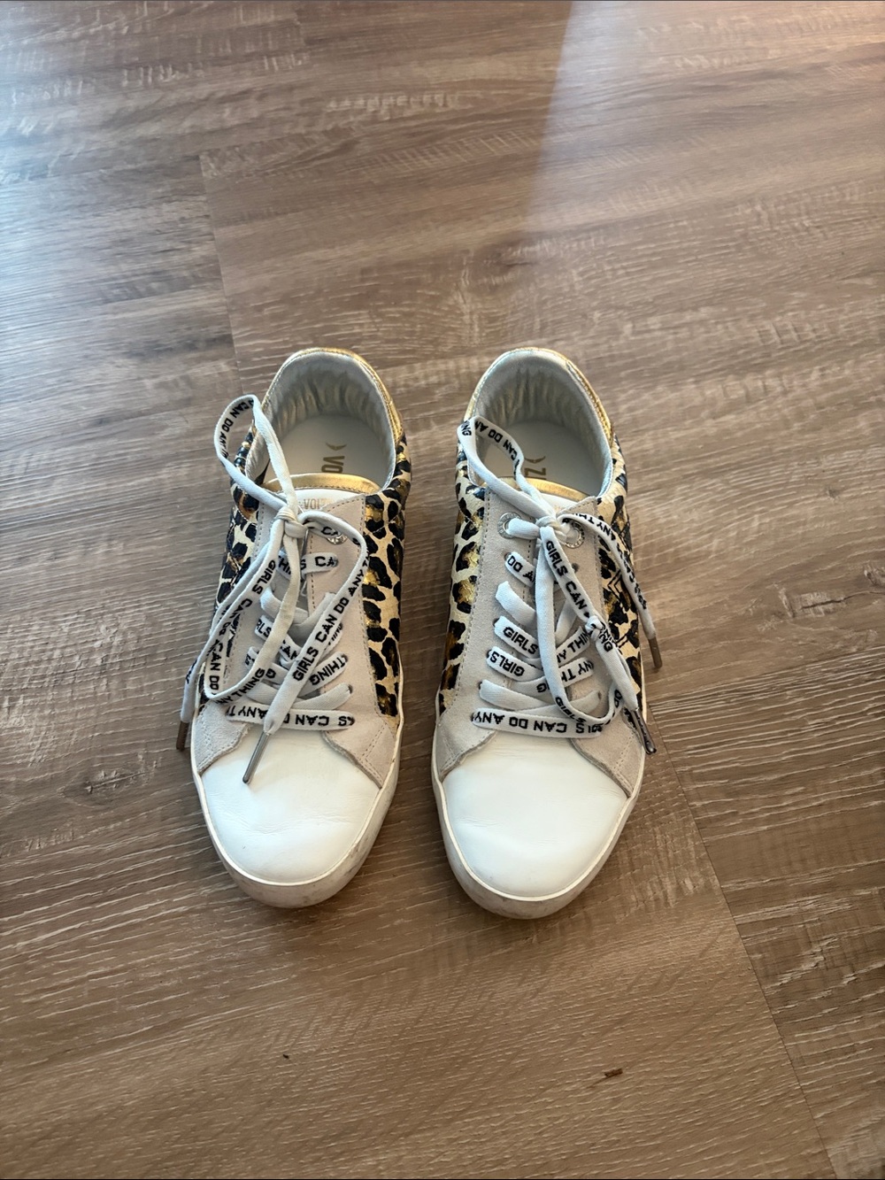 Zadig & Voltaire Leo Wild Sneakers 38 EU, 7.5 size good condition